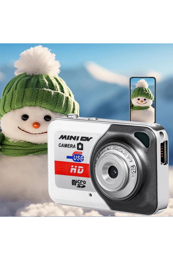 Mini DV Camera Small Video Camera_Recorder Motion Detection Support 32G Memory USB Mini Camera Keychain Video Recorder For Webcam for Travel Christmas Halloween Birthday Gift(Gray)