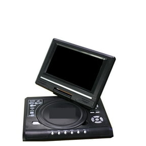 Mini DVD Player 7.8 Inch Desktop Digital Smart TV CD Disc Players With Remote Control Portable Travel Theatre ,Media