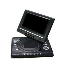 Mini DVD Player 7.8 Inch Desktop Digital Smart TV CD Disc Players With Remote Control Portable Travel Theatre ,Upgrade Drive