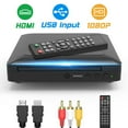 Mini DVD Player for TV with HDMI Small DVD Player with Remote Compact