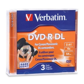 Mini DVD-R DL 2.6GB 4x 3pk Jewel Case