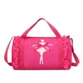 thumbnail image 1 of Mini Dance Ballet Tutu Bag, Small Duffle Bag for Girls, Lace Design with Zipper & Adjustable Straps, Ideal Gift for Girls, 1 of 3