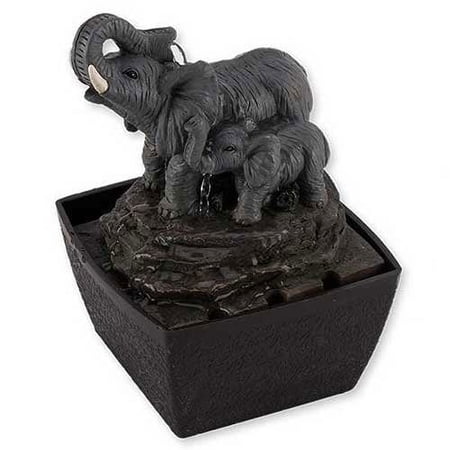 Mini Decor Desk Elephant Watering Hole Fountain - Water Fountain