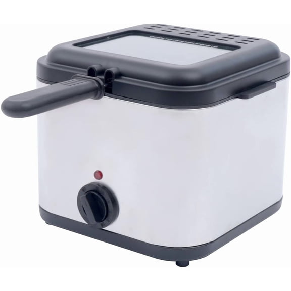 Mini Deep Fryer French Fries Machine, Household Fryer Multi-function Fryer 2.5L