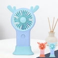 thumbnail image 1 of Mini Deer Handheld Fan USB Rechargeable Portable Pocket Size Personal Cooling Small Fan Cute Design for Travel Office Outdoor by PALIFEUR, 1 of 7
