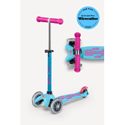 Micro Kickboard Mini Deluxe Kids Kick Scooter, 3-Wheel Lean-to-Steer, Ages 2-5