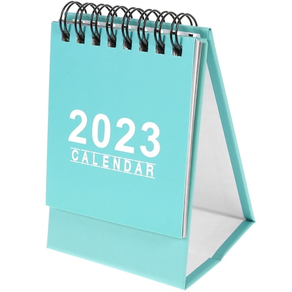 ifundom iFundom Rectangular Mini Calendar Aesthetic Desk Decor Simple Design for Teachers Students Office Workers 1Pcs