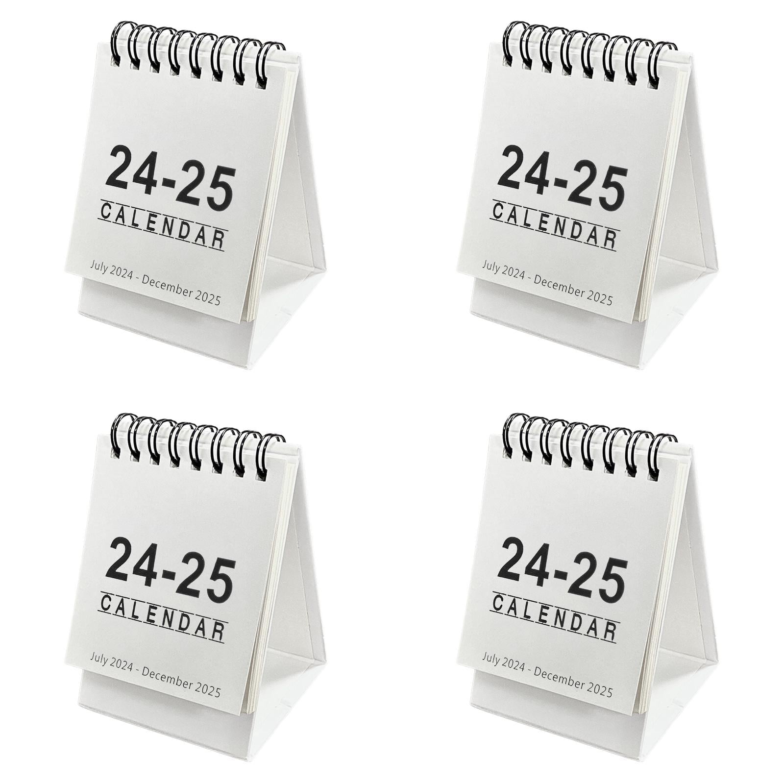 Mini Desk Calendar 2025 2025 For Planning Daily Scheduler Small
