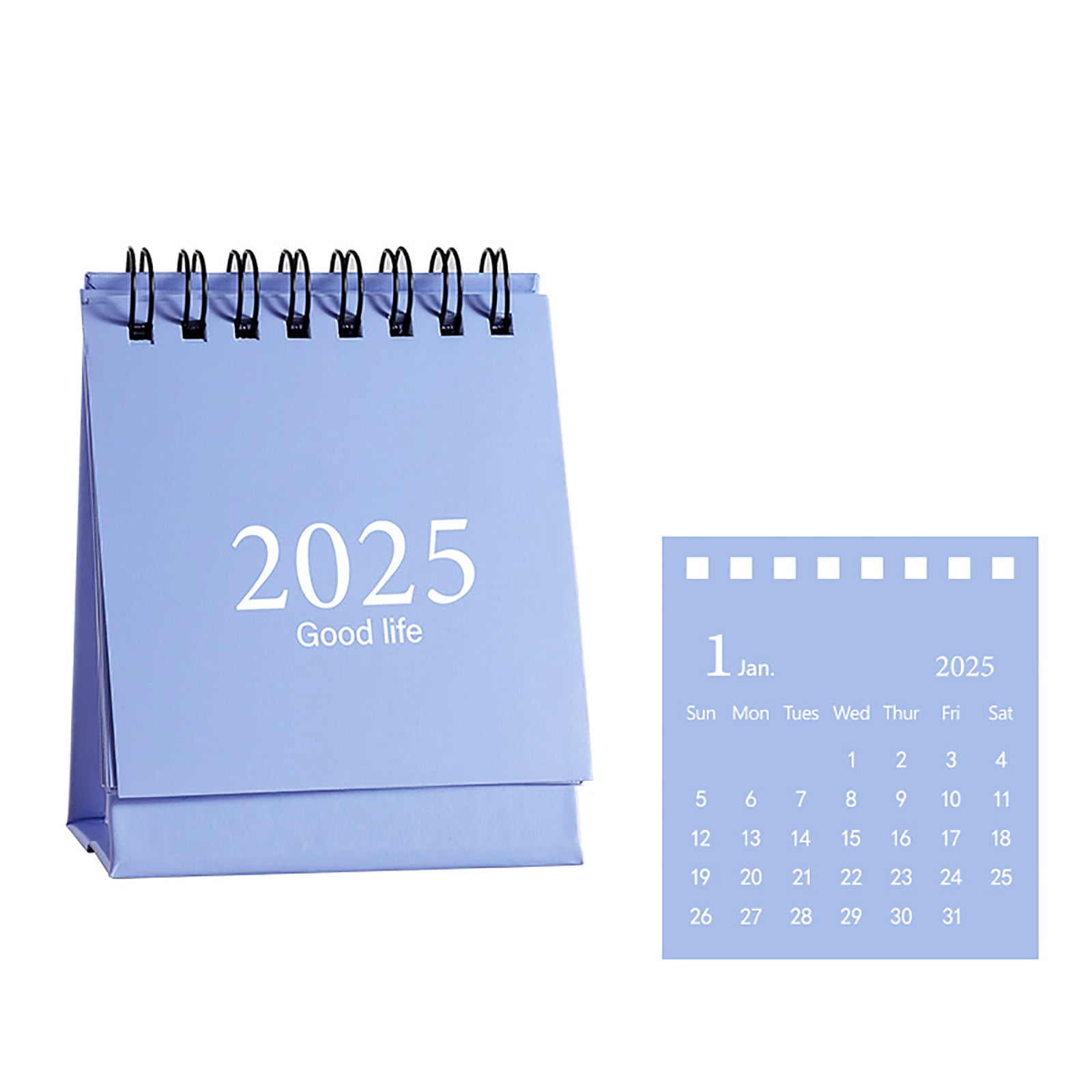 Mini Desk Calendar 2024 2025 Juli 2024 To Dec 2025 Small Desktop