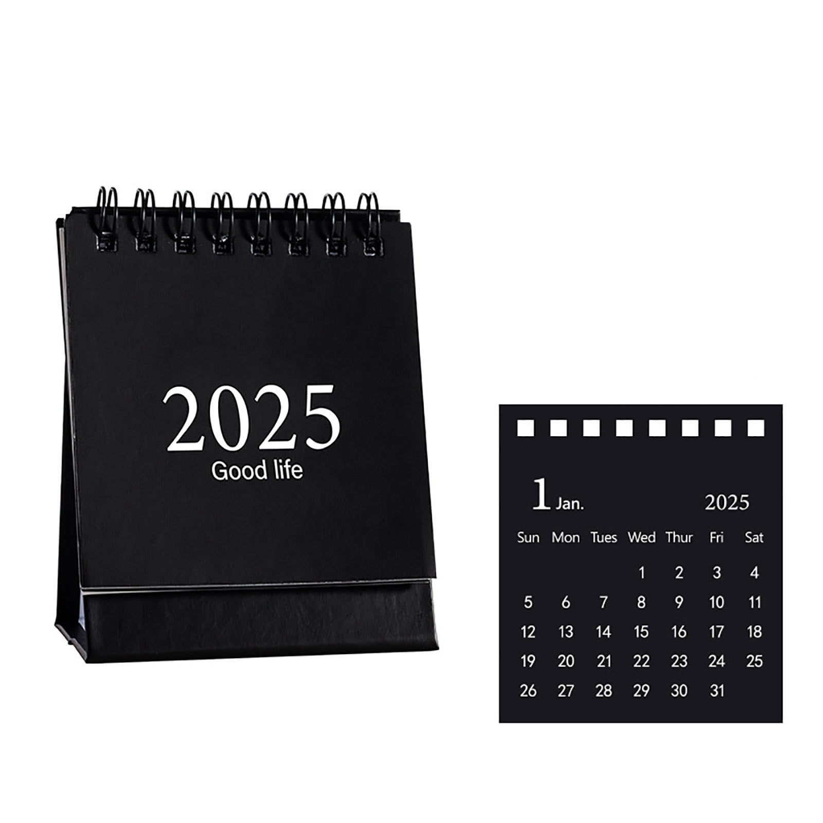 Mini Desk Calendar 2025 2025 Juli 2025 To Dec 2025 Small Desktop