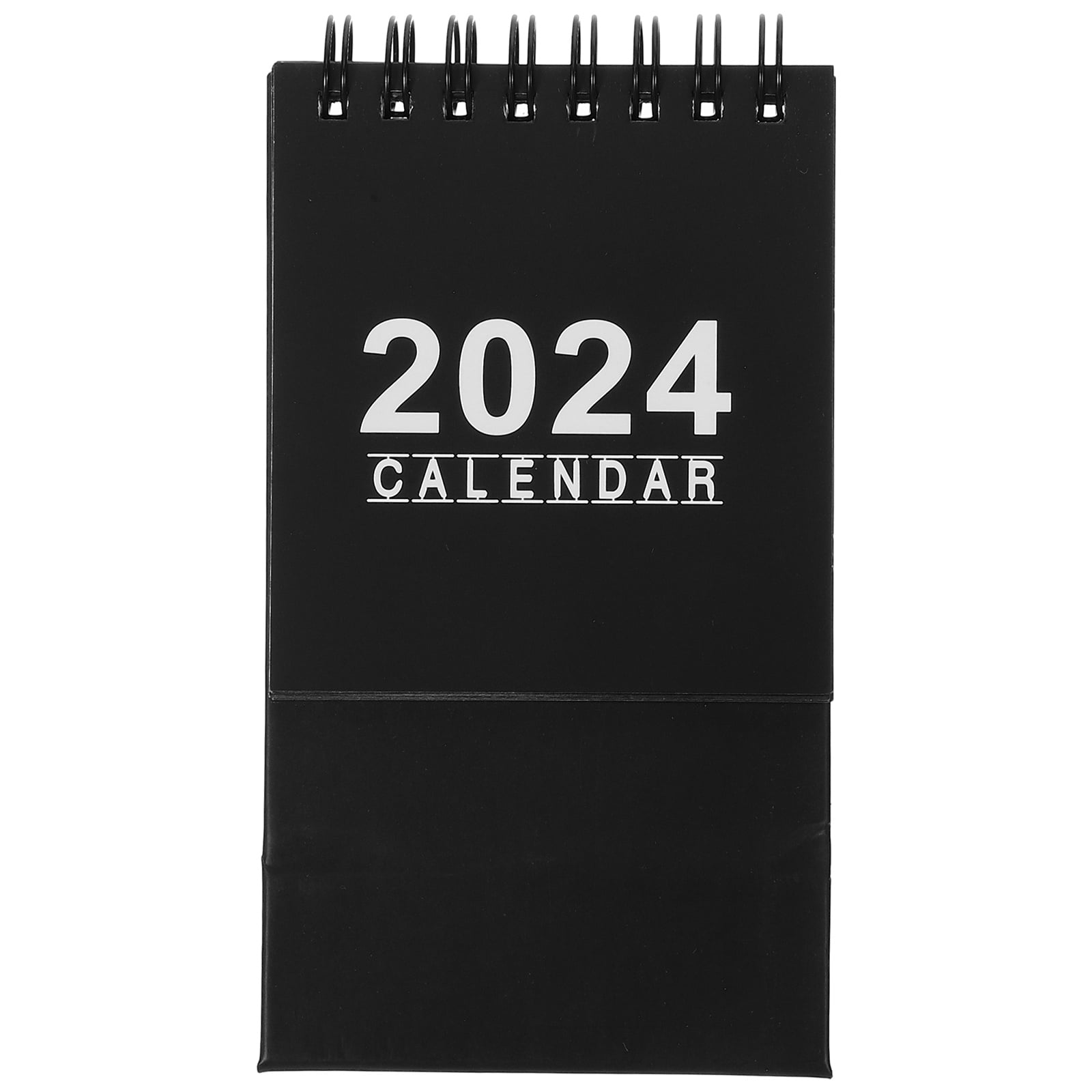 Mini Desk Calendars 2024 Flip Calendar Standing Desk Calendar for Home