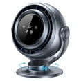thumbnail image 1 of Mini Desk Fan,Oscillating Air Circulator Fan High Wind Speed Cooling Fan,Protable Touch Bladeless Fan for Home Travel,1 * Desk Fan,Gray Black, 1 of 8
