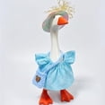thumbnail image 1 of Mini Desk Goose Outfit Set 7 Inch Goose Clothes Hat Dress Bag Accessories Easy Change Durable Reusable, Cute Desk Decoration Display, for Office Home Workspace Collectors, 1 of 5