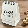 Mini Desktop Calendar, Small Desk Calendar 2024-2025, Reminder of ...