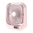 thumbnail image 1 of Mini Desktop Fan with 3 Speeds, Rechargeable USB Handheld Fan for Home Office Travel Camping Use, Portable Wind Power Circulation Fan – 1 Pack, 1 of 5