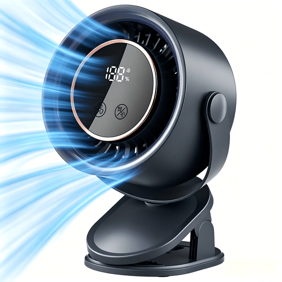 Mini Desktop Fan with USB Direct Plug, Compact Personal Cooling Fan for Office Bedroom Travel, No Battery Quiet Operation