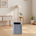 thumbnail image 1 of Mini Desktop Garbage Can Square Wastebasket No Lid - Small Trash Bin for Office Desk, Study, Living Room, Coffee Table - Compact Polypropylene Waste Container for Home, Bedroom, Vanity - 1 Pack, 1 of 6