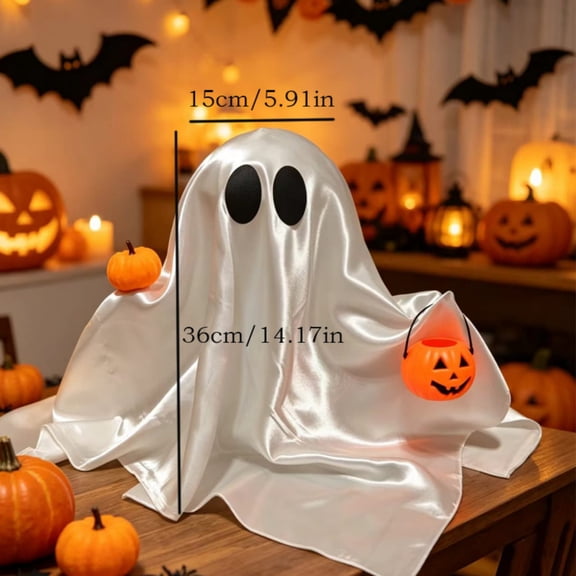 Mini Desktop Halloween Ghost Figurine