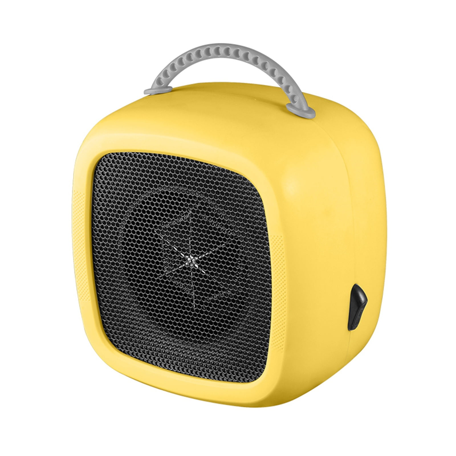 Mini Desktop Heater Button Switch with Handle Silent Heater Portable ...
