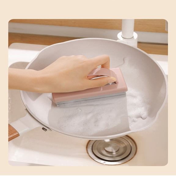 Mini Desktop Mop with Ergonomic Handle for Kitchen Oil Cleaning, Absorbent Handheld Cleaning Wipe for Living Room