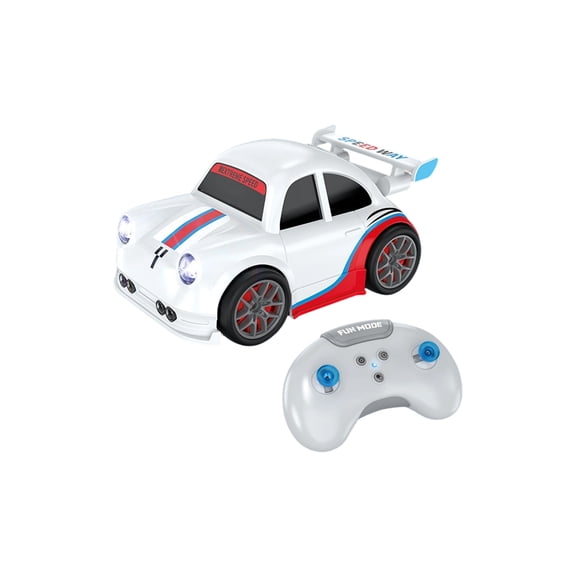 Mini Desktop Remote Control Drift Racing Car, Smart Sensor Electric Toy Car with LED Lights & Remote, Gift Indoor Stress Relief Electric Remote Control Toy