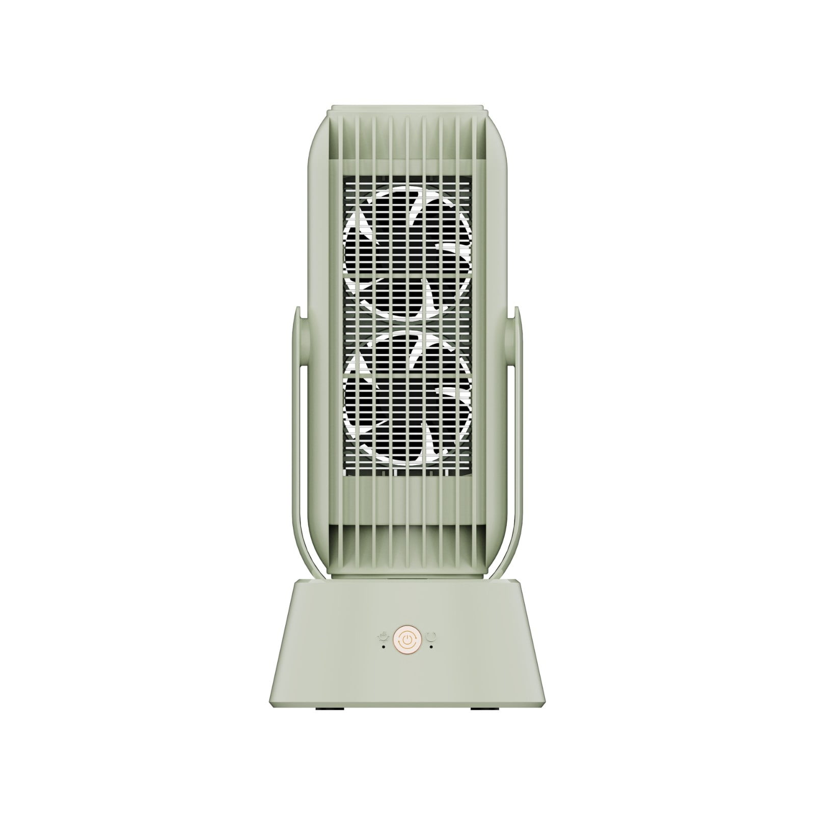 Mini Desktop Space Heater Automatic 90° Shaking Head Dumping Power Off Overheating With Timer