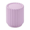thumbnail image 1 of Mini Desktop Trash Can, Press-Type Countertop Wastebasket with Lid, Small Plastic Garbage Can Plastic Garbage Bin for Bathroom Bedroom Living Room Dressing Table 5.1x6 Inch, 1 of 6