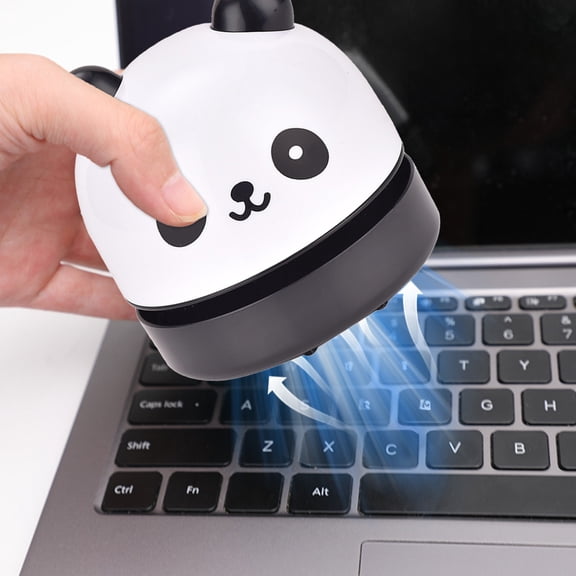 Mini Desktop Vacuum Cleaner, Cordless Handheld Portable Small Electric Cleaner for Home Office Car Desk Keyboard Pet Hair Crumbs Dust Debris Cleaning