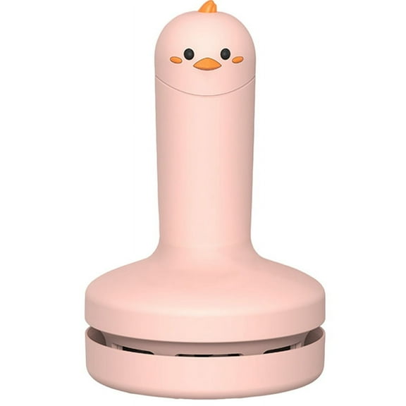 Mini Desktop Vacuum Cleaner with Usb Rechargeable Cleaning Brush Easy-Grip Portable Vacuum Cleaner for Keyboards Desks C