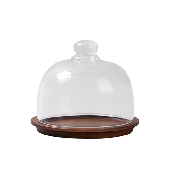 Mini Dessert Plates Tray Cake Plates With Lid Glass Cover Dessert And Presentation Plates Dessert House Decoration