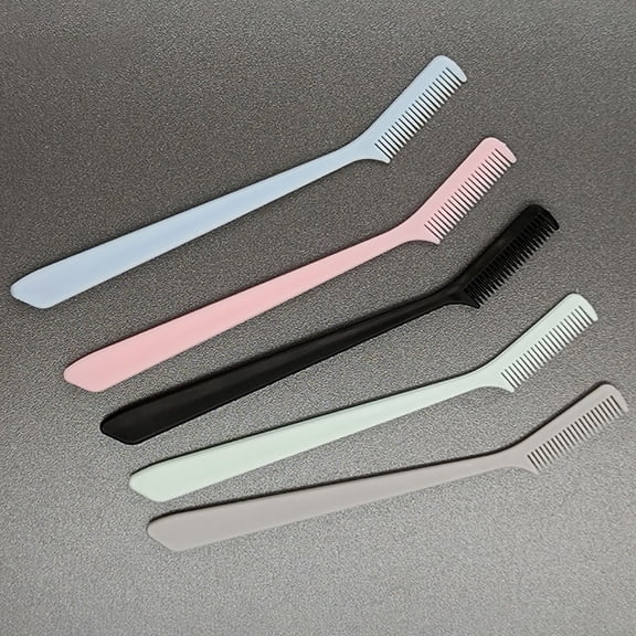 Detangling Comb for Eyelashes Eyebrows and Fringe Portable Makeup for Daily Use Jewelry Tools 2