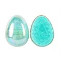thumbnail image 1 of Mini Detangling Hair Brush Egg Round Shape Scalp Massage Hairbrush Tangled Hair Comb Salon Hairdress Hair Styling Comb Travel, 1 of 10