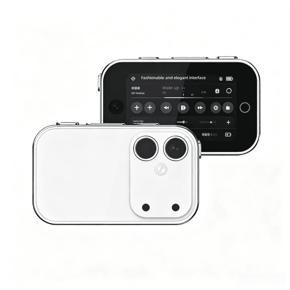 Mini Digital Camera D03s 64MP 2K Video 16X Zoom Magnetic Mount OTG Transfer with Flash Selfie Vlog Cam