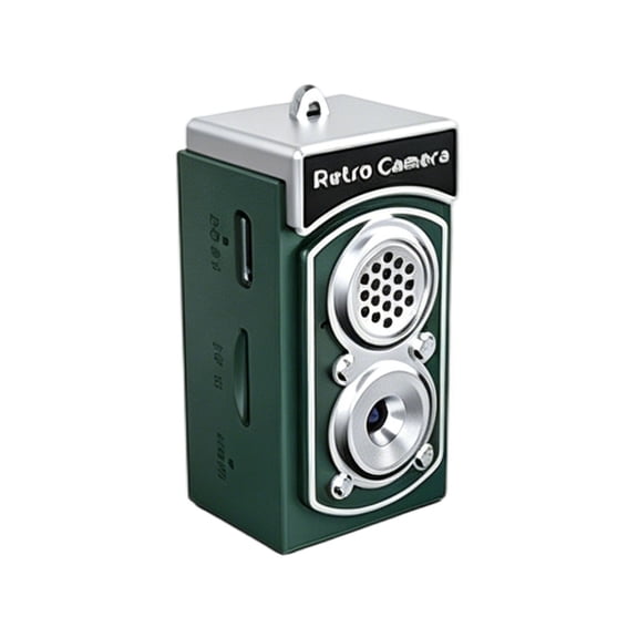 Mini Digital Camera with Small Display 1080P Pocket Camera, 8MP Photo and Card Slot for Campus Travel Photo Use
