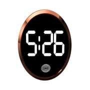 Mini Digital Clock, Small Magnetic Clock, Car Dashboard Clock, LED Time Display Digital Clock, Stick on Dashboard Car Clock, Stick On Digital Clock for Car Dashboard