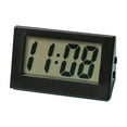 thumbnail image 1 of Mini Digital Desktop Clock with LCD Display, Compact Design for Home, Office, and Bedside Use,Black, 1 of 5