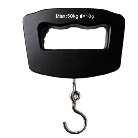 Mini Digital Hanging Scale 40kg/50kg Backlit Hook Scale for Luggage Fish and Travel Use