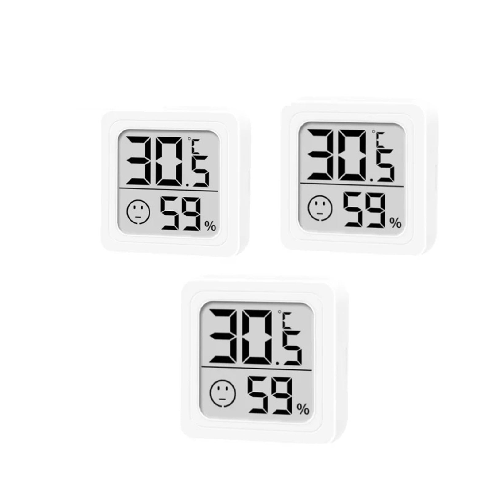 Mini Digital Hygrometer Indoor Humidity Meter with Temperature and Monitor for Cellar Greenhouse ,Simple Operation