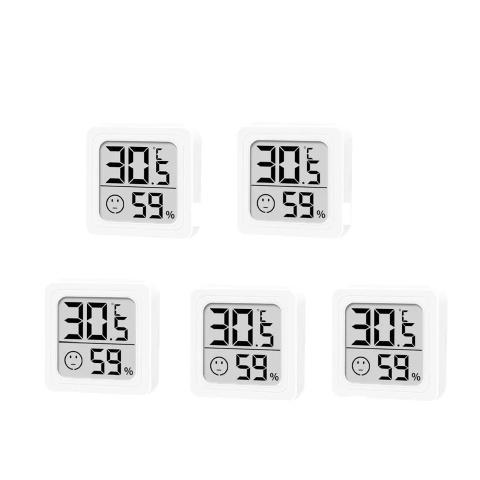 Mini Digital Hygrometer Indoor Humidity Meter with Temperature and Monitor for Cellar Greenhouse ,Simple Operation