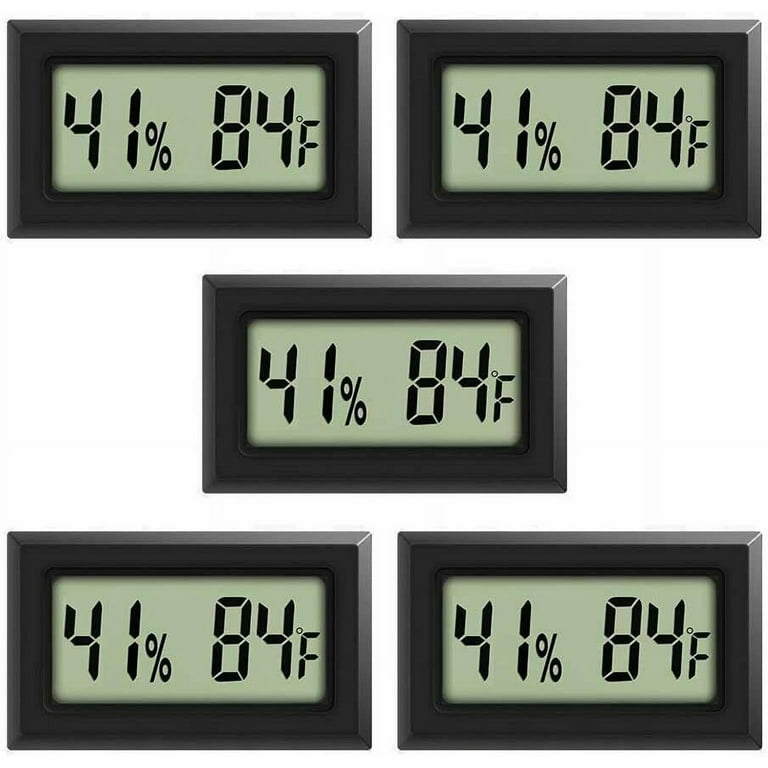 5PCS Indoor Portable For MINI Digital Thermometer Hygrometer Room  Thermometer Room Thermometer Temperature And Humidity Meter