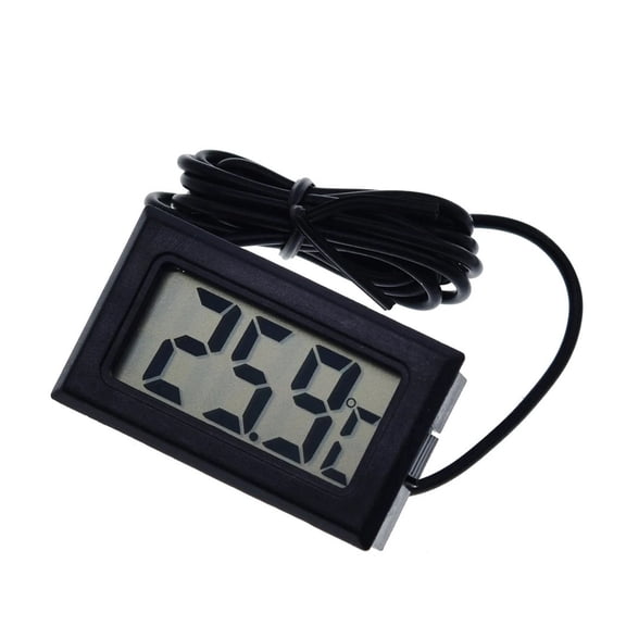 Mini Digital LCD Thermometer Temperature Sensor Automatic Control Fridge Freezer Thermometer ,Pool Essentials