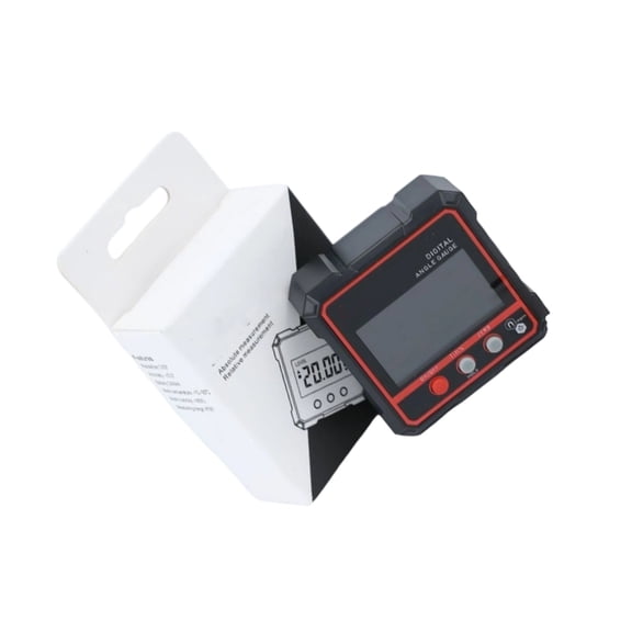 Mini Digital Level Tool Strong Magnet Base for Equipment Alignment Adjustments