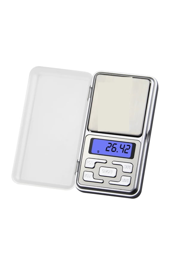 Mini Digital Scale 100/200/300/500g 0.01/0.1g, High Accuracy Backlight Electric Pocket For Jewelry Gram Weight For Kitchen
