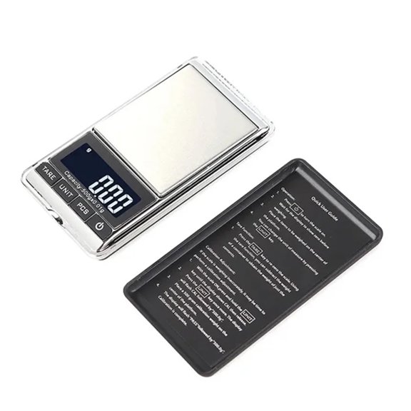 Mini Digital Scale 100/200/500g 0.01g, High Accuracy LCD Backlight Electric Pocket Scale For Jewelry G Weight For Kitchen ,Milligram Accuracy
