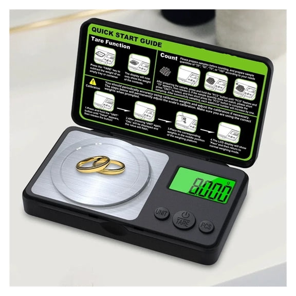 Mini Digital Scale Jewelry Milligram Scales Portable Kitchen Baking High Accuracy Pocket Scale ,High-Precision Weighing Technology