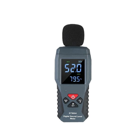 Mini Digital Sound Level Meter LCD Display Noise Meter Noise Measuring Instrument Decibel Tester 30-130dBA ,Measurement Device