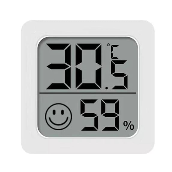 Mini Digital Thermometer Hygrometer LCD Display Indoor Outdoor Temperature Monitor Gauge Meter for Home 1 PCS