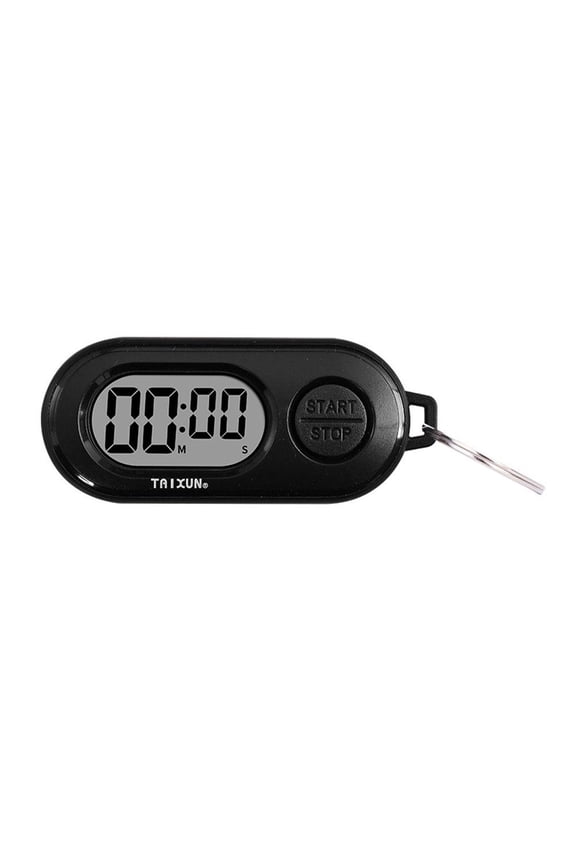 Mini Digital Timer Keychain,Sports Stop Watch Keychain with LCD Screen,Portable Digital Countdown Timer for Sports,Cooking,Baking,Training,Shower,Studying,Travel,Daily,Backpack