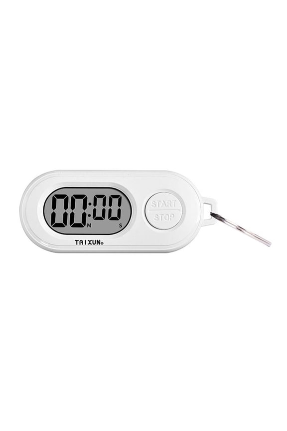 Mini Digital Timer Keychain with LCD Screen, Portable Countdown Stopwatch for Sports, Cooking, Baking, Training, Travel