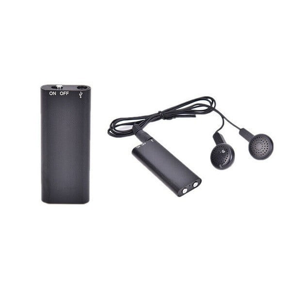 Mini Digital Voice Recorder 16GB, Portable USB Audio Recorder with Long Battery Life, Noise Reduction and Voice Activated Recording